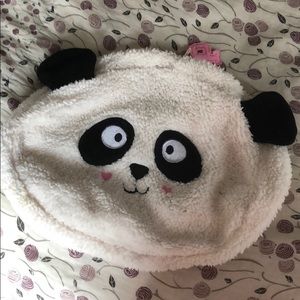 Panda bear travel laundry bag